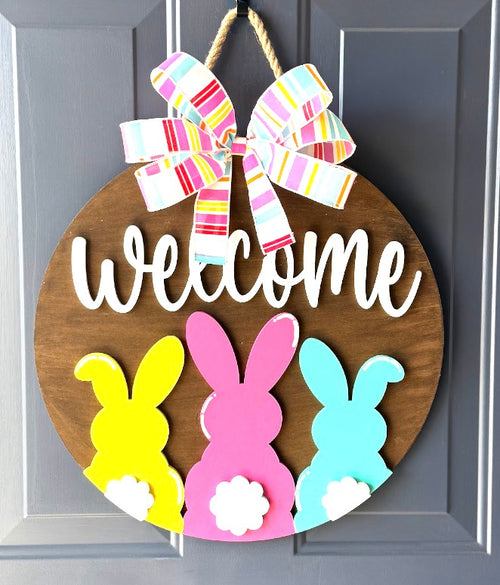 Easter Door Hanger - Festive Spring Door Decoration