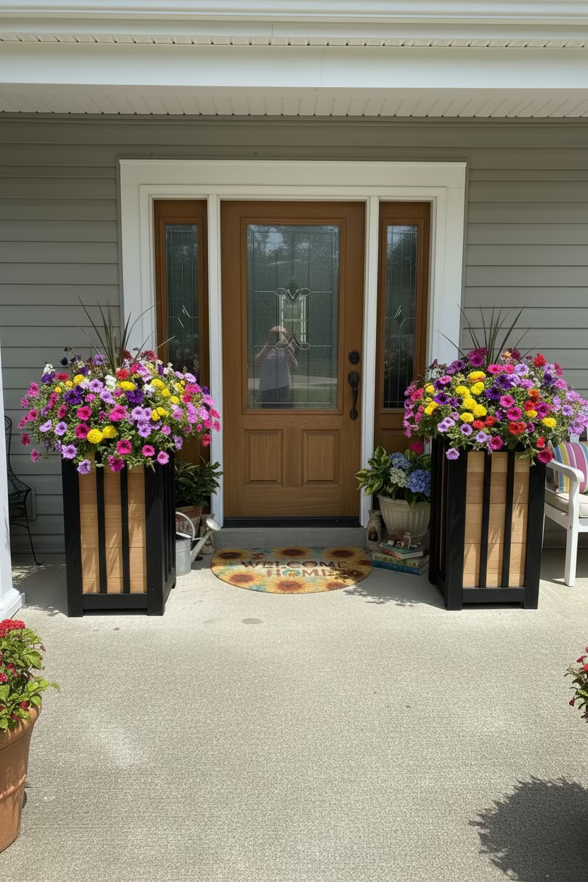 Cedar Plant Stand for 10” and 12” Pots